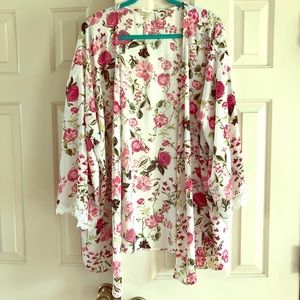 Floral kimono
